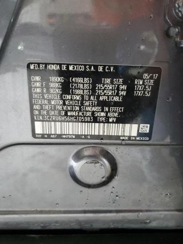 2017 HONDA HR-V EX - 3CZRU6H56HG705983
