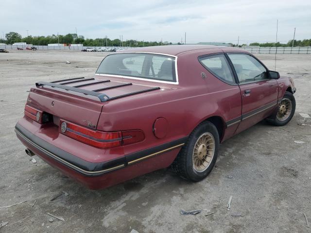 1987 Mercury Cougar Ls VIN: 1MEBM60F9HH668413 Lot: 53092134