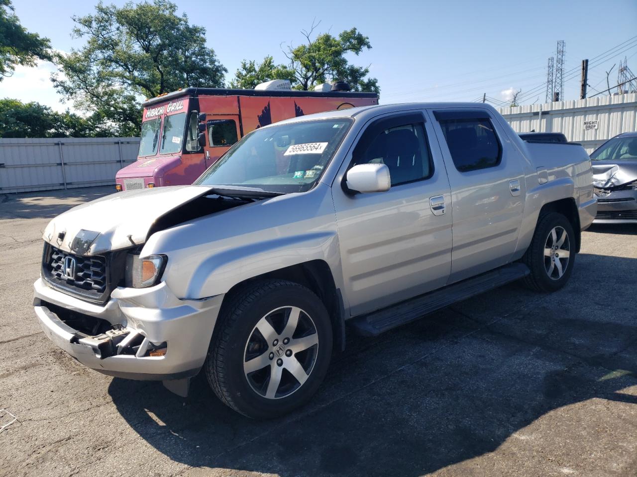 5FPYK1F67EB014542 2014 Honda Ridgeline Rtl-S