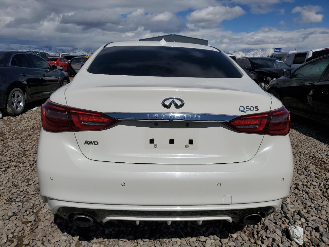 JN1FV7AR9KM800781 2019 Infiniti Q50 Red Sport 400