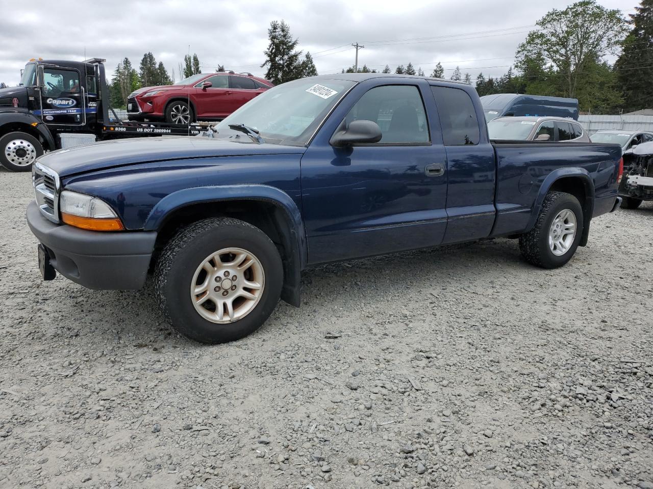 1D7GL12K24S711628 2004 Dodge Dakota Sxt