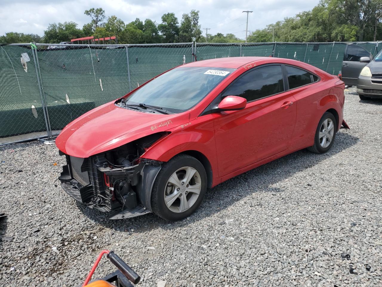 KMHDH6AE3DU015383 2013 Hyundai Elantra Coupe Gs