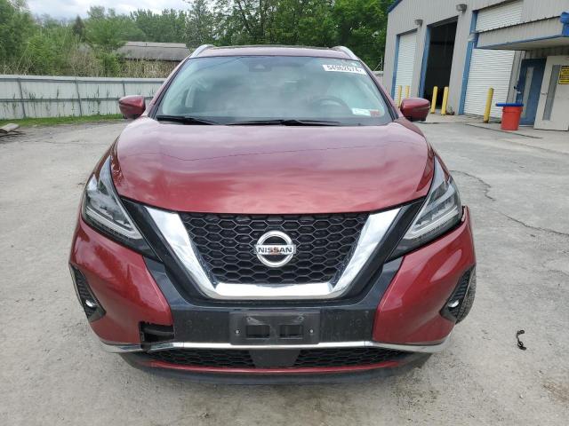  NISSAN MURANO 2021 Czerwony