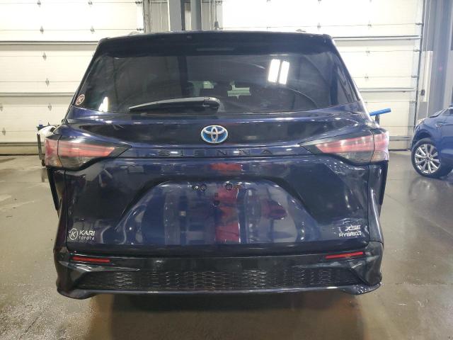 2022 Toyota Sienna Xse VIN: 5TDXRKEC6NS075759 Lot: 55842274