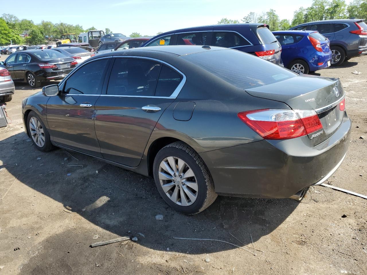 1HGCR3F83EA040920 2014 Honda Accord Exl