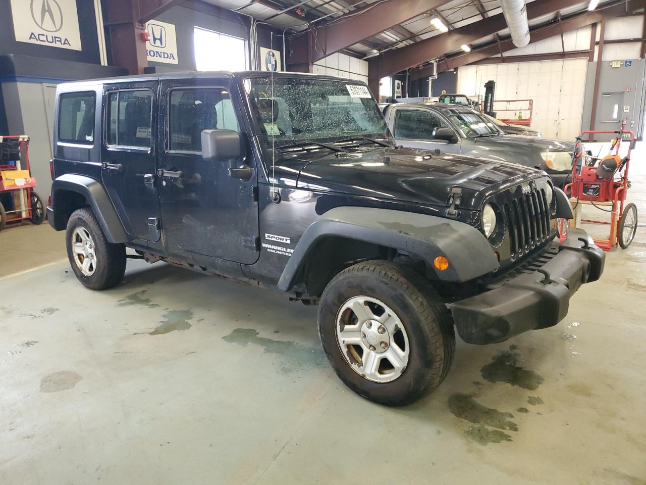 2013 Jeep Wrangler Unlimited Sport vin: 1C4BJWDG4DL626901