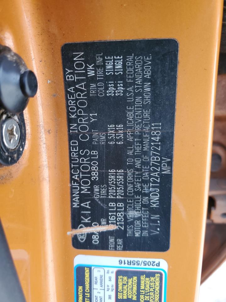 KNDJT2A27B7214811 2011 Kia Soul +