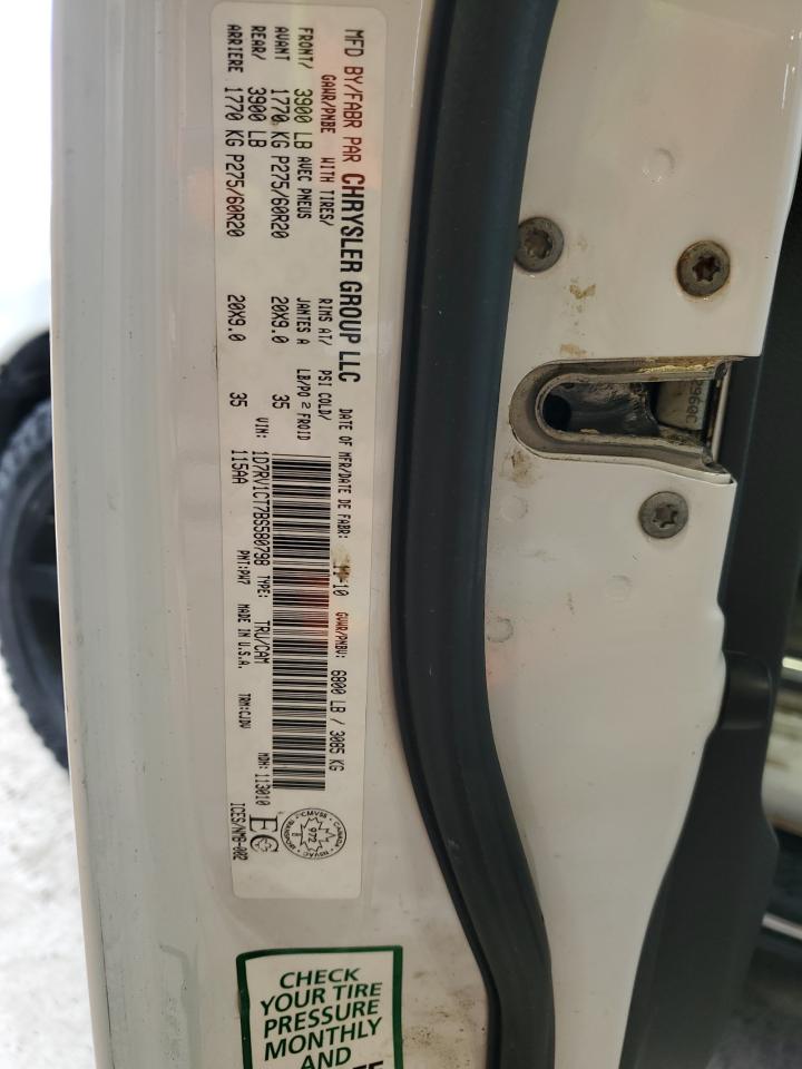 1D7RV1CT7BS580798 2011 Dodge Ram 1500