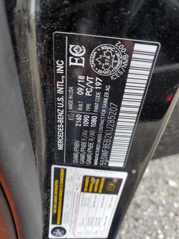 2019 Mercedes-Benz C 300 4Matic VIN: 55SWF8EB2KU285207 Lot: 55195334