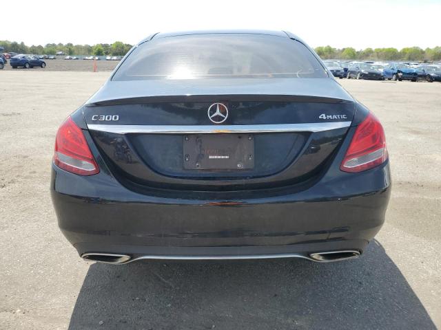 2016 Mercedes-Benz C 300 4Matic VIN: 55SWF4KB5GU139565 Lot: 54828364