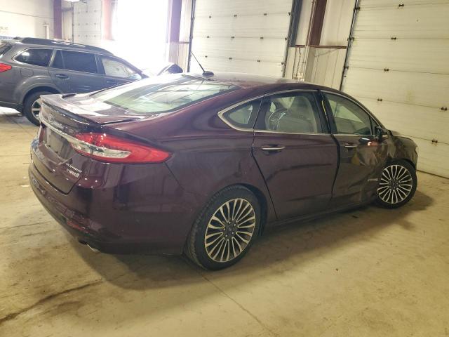 2017 Ford Fusion Titanium Hev VIN: 3FA6P0RU6HR118292 Lot: 53487024