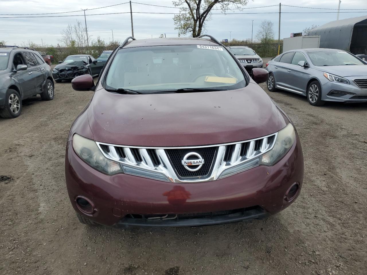 JN8AZ18W09W101028 2009 Nissan Murano S