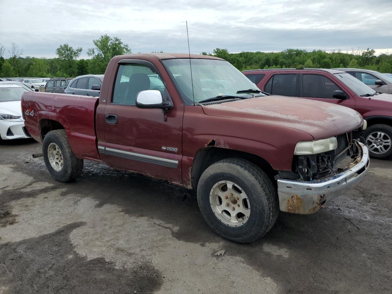 1GCEK14W4YZ353675 2000 Chevrolet Silverado K1500