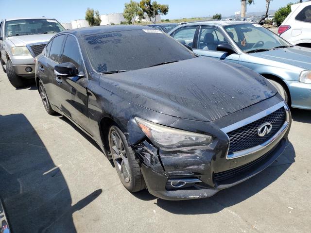 2014 Infiniti Q50 Hybrid Premium VIN: JN1AV7AP1EM691164 Lot: 54000204