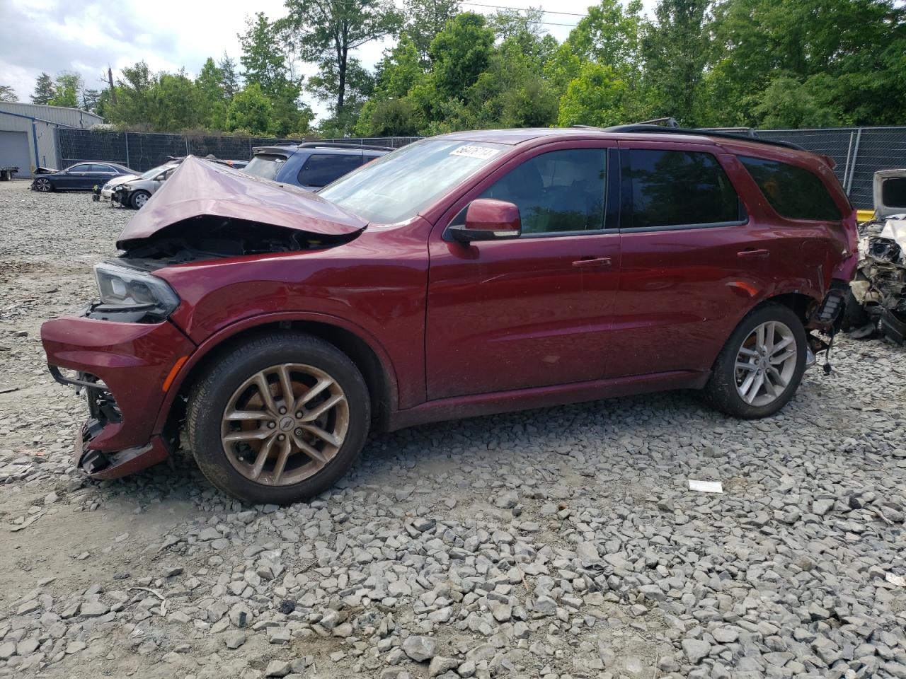 Lot #2969904880 2022 DODGE DURANGO GT