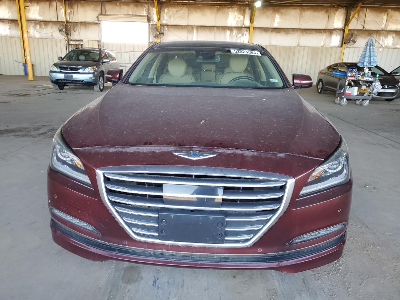 KMHGN4JF0FU028937 2015 Hyundai Genesis 5.0L