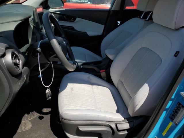 2022 Hyundai Kona Sel VIN: KM8K62AB7NU881942 Lot: 55545734