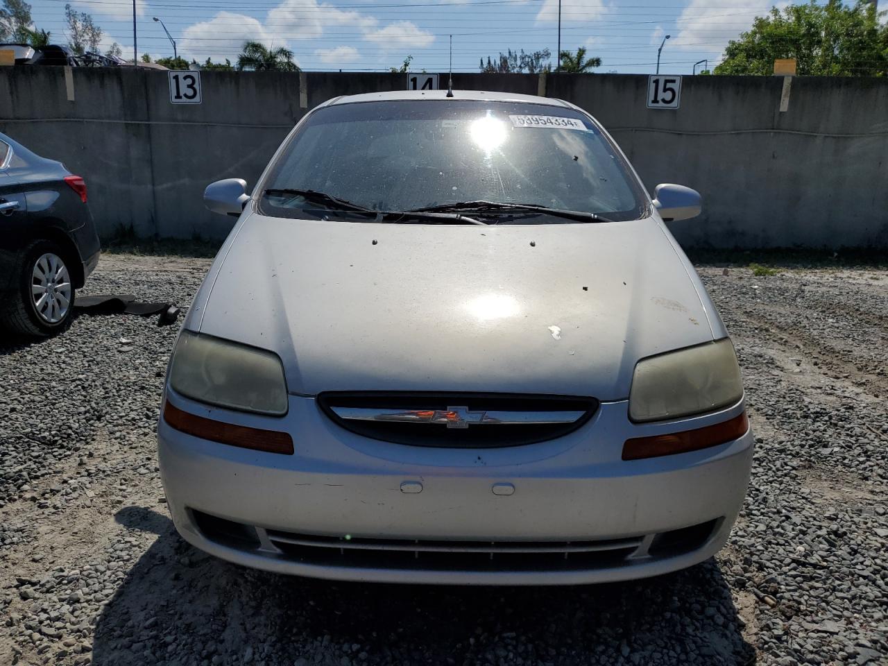 KL1TD66636B671411 2006 Chevrolet Aveo Base