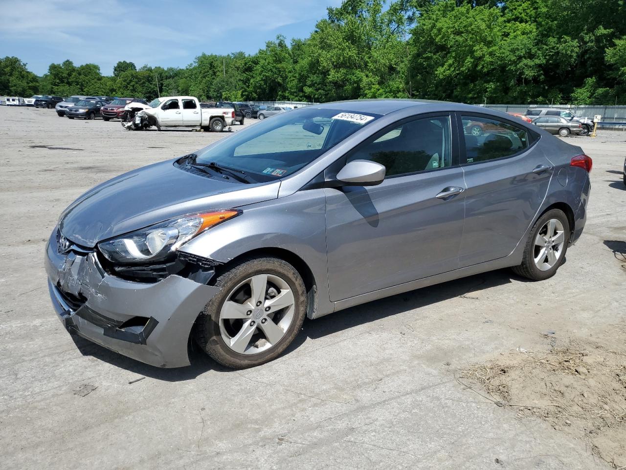 KMHDH4AE1CU309108 2012 Hyundai Elantra Gls