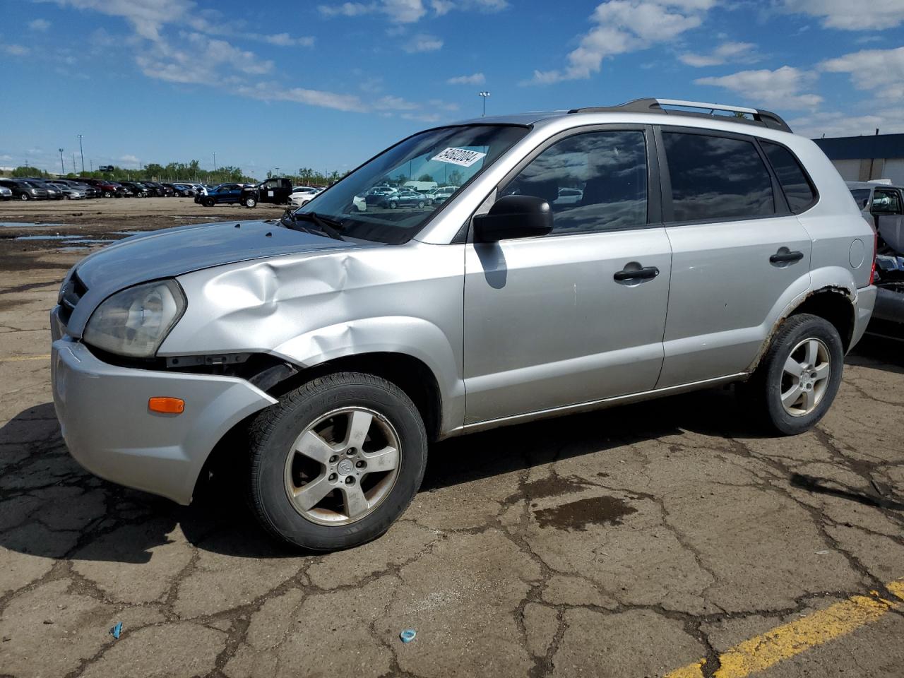 KM8JM12B47U490454 2007 Hyundai Tucson Gls