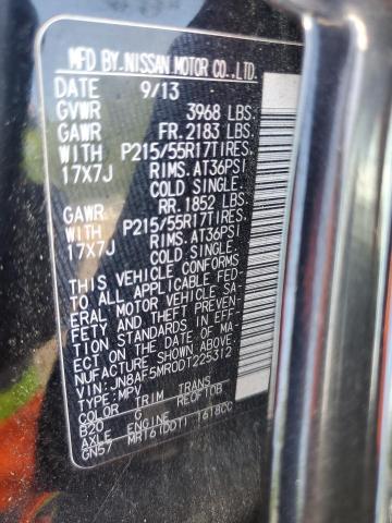 2013 Nissan Juke S VIN: JN8AF5MR0DT225312 Lot: 55883244