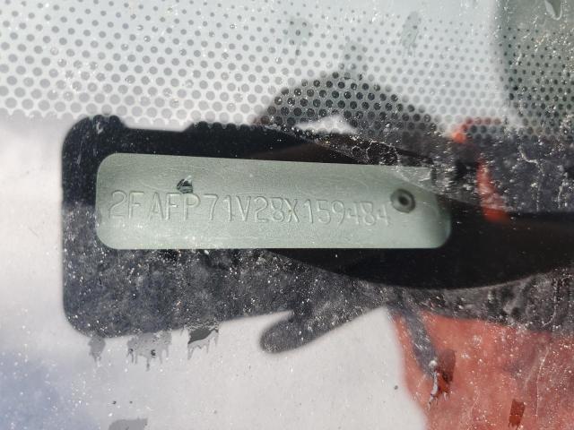 2008 Ford Crown Victoria Police Interceptor VIN: 2FAFP71V28X159484 Lot: 57062814