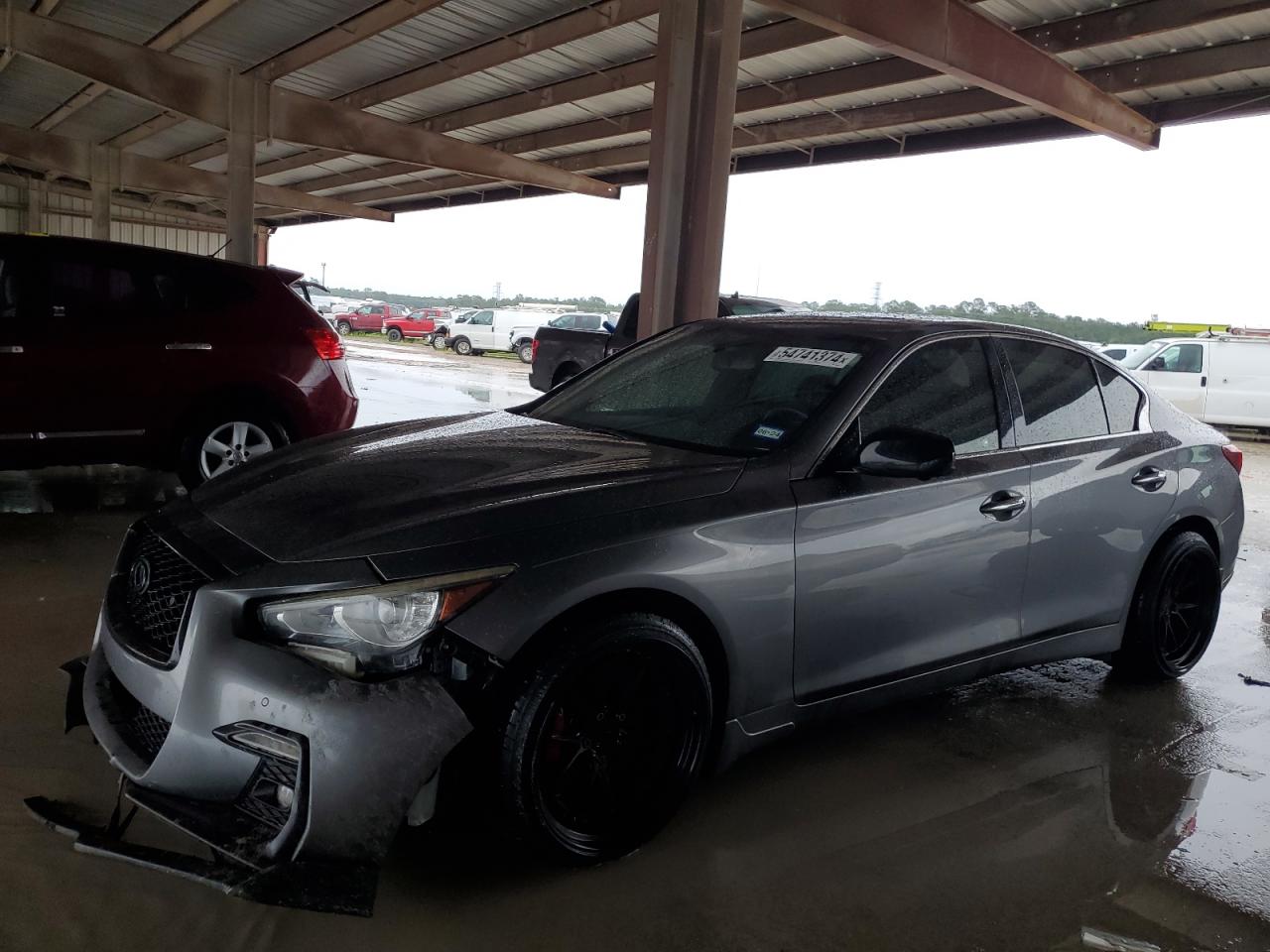 2018 Infiniti Q50 Red Sport 400 vin: JN1FV7AP9JM460920