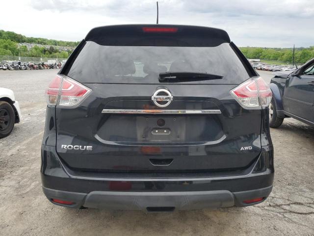 2016 Nissan Rogue S VIN: KNMAT2MV3GP729396 Lot: 54053264