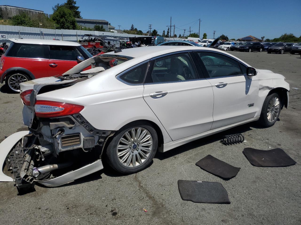 3FA6P0SU7ER270197 2014 Ford Fusion Titanium Phev