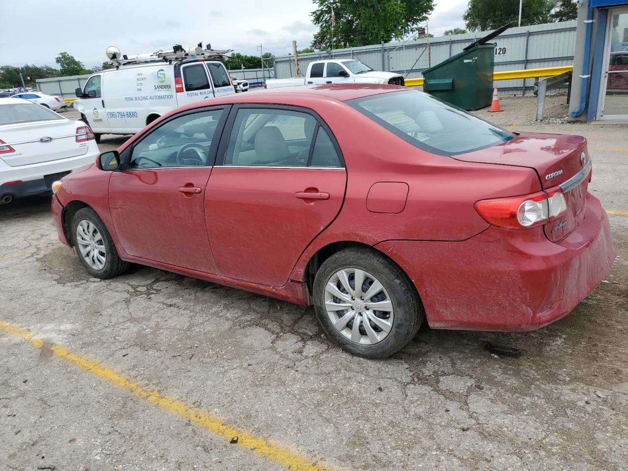 2013 Toyota Corolla Base vin: 5YFBU4EE9DP181636