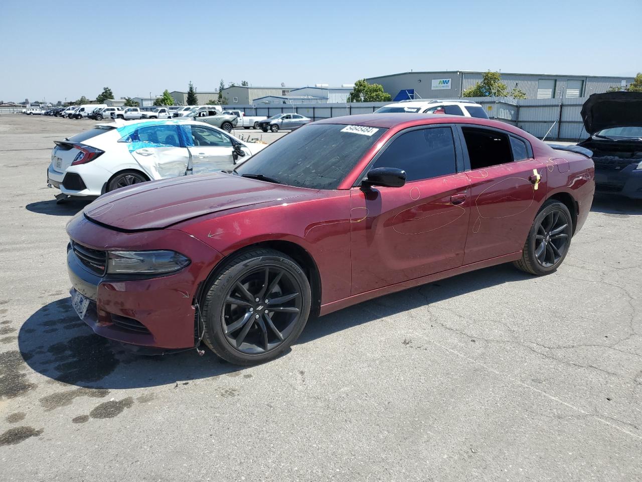 2C3CDXHG7JH289472 2018 Dodge Charger Sxt Plus