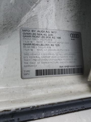 VIN WA19NBF44HA164379 2017 Audi A4, Prestige no.12