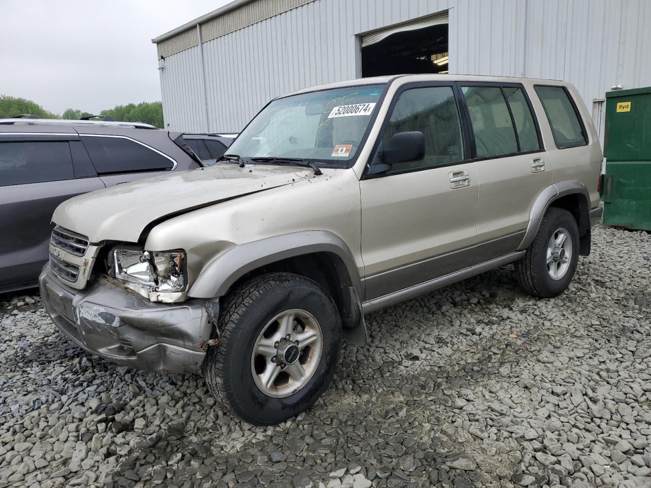 jacdj58x227j03782 JACDJ58X227J03782 2002 Isuzu Trooper S