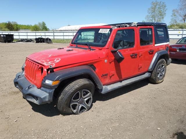 2021 Jeep Wrangler Unlimited Sport VIN: 1C4HJXDM7MW664093 Lot: 53024204