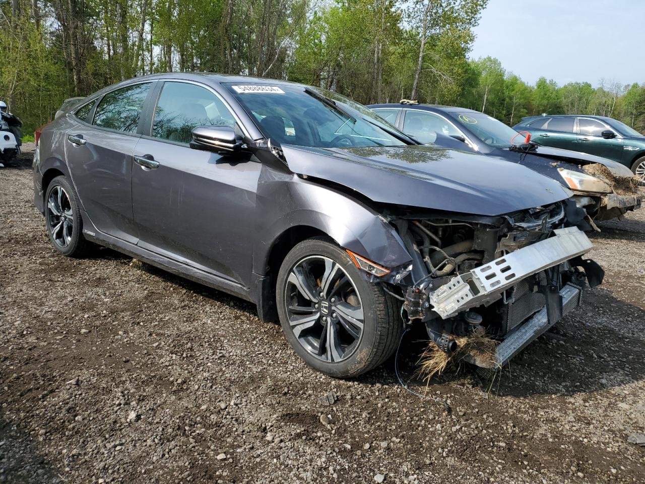 2HGFC1F90JH106444 2018 Honda Civic Touring