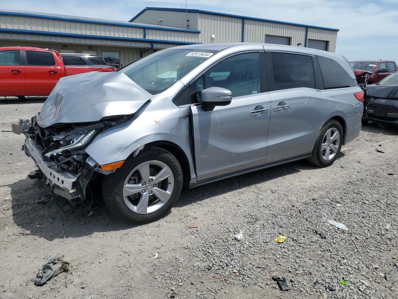 2019 Honda Odyssey Exl vin: 5FNRL6H71KB127458