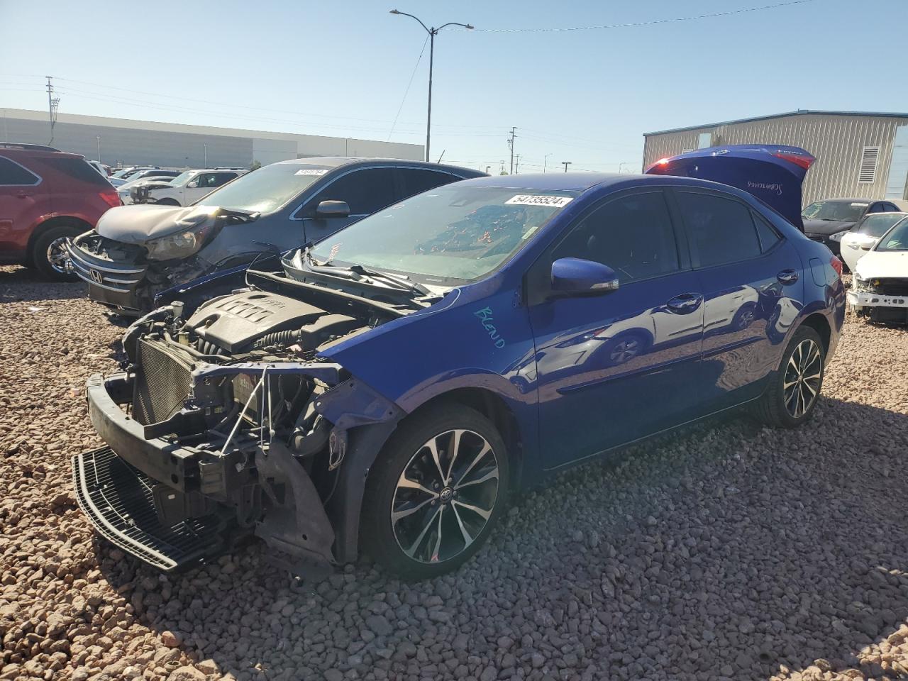 2T1BURHE1JC100570 2018 Toyota Corolla L