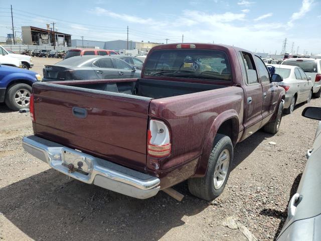 2002 Dodge Dakota Quad Slt VIN: 1B7HL48N02S607671 Lot: 36762024