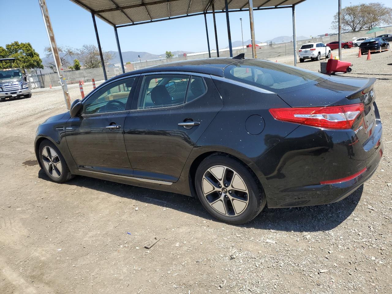 2013 Kia Optima Hybrid vin: KNAGM4AD7D5050301