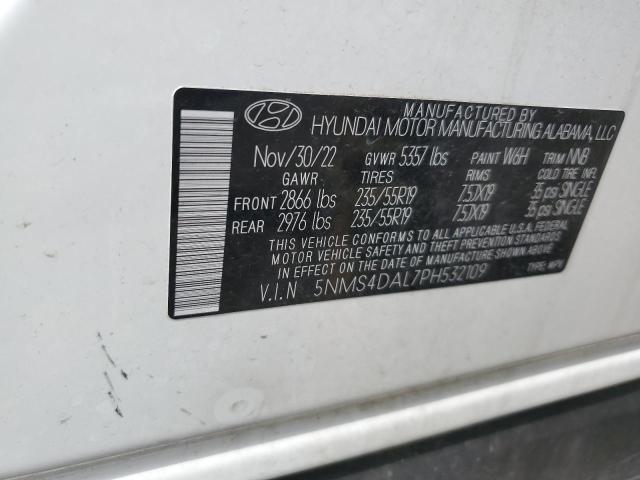 VIN 5NMS4DAL7PH532109 2023 HYUNDAI SANTA FE no.13