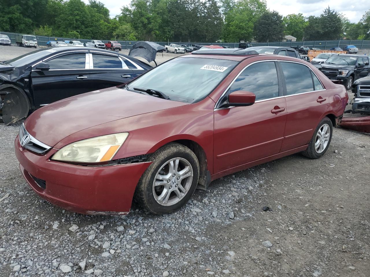 1HGCM56797A129282 2007 Honda Accord Ex