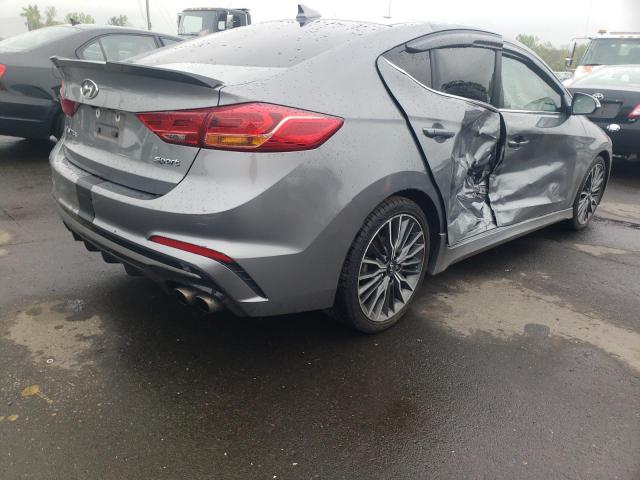 2018 Hyundai Elantra Sport VIN: KMHD04LB0JU535986 Lot: 52998154