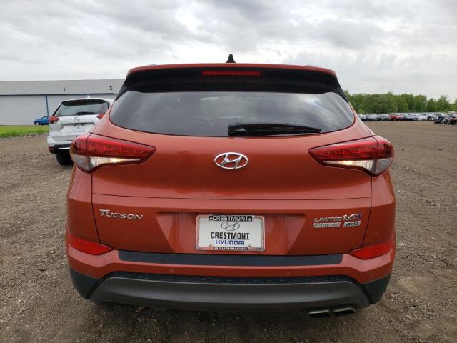 2016 Hyundai Tucson Limited VIN: KM8J3CA21GU115573 Lot: 53942374