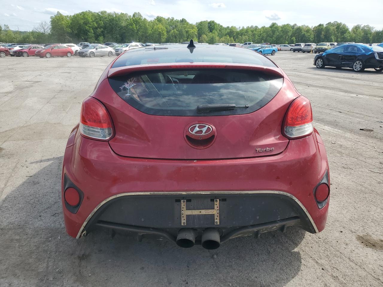 KMHTC6AEXFU224729 2015 Hyundai Veloster Turbo