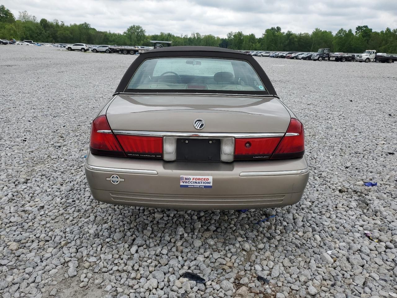 2MEFM74W91X622040 2001 Mercury Grand Marquis Gs