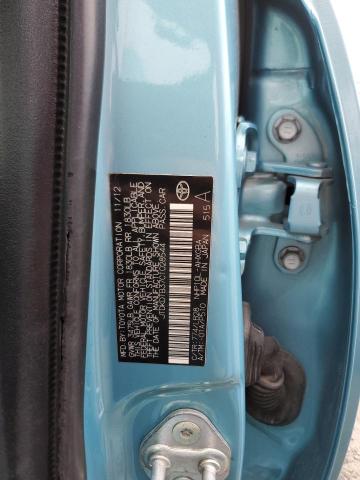 2012 Toyota Prius C VIN: JTDKDTB37C1028544 Lot: 55175144