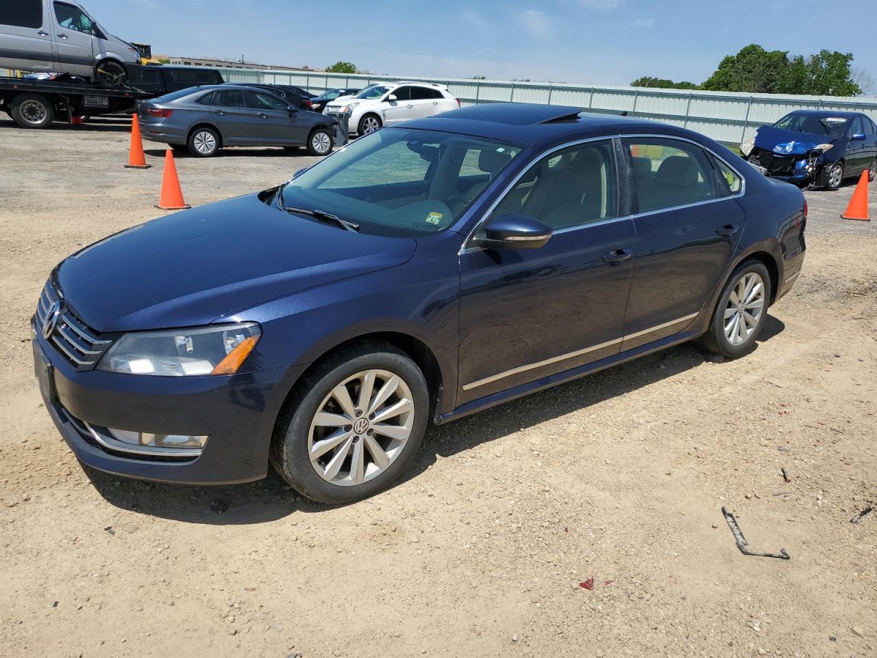 2012 Volkswagen Passat Sel vin: 1VWCH7A36CC056676