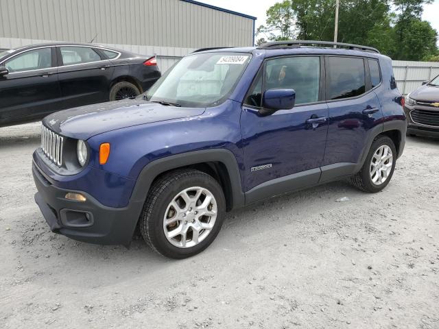 2017 Jeep Renegade Latitude VIN: ZACCJABB7HPF53992 Lot: 54209084