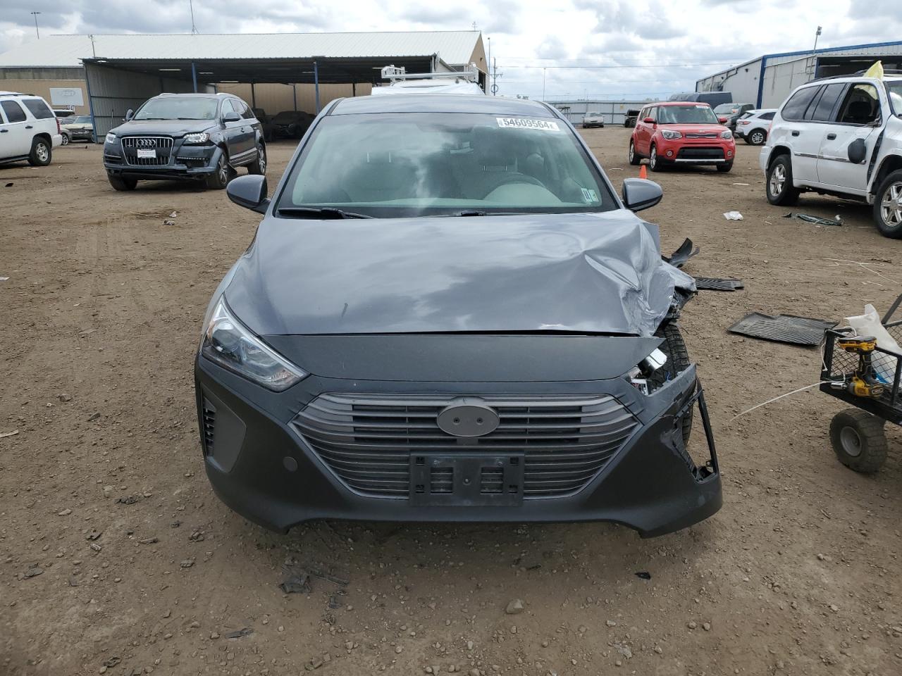 KMHC65LC6HU055146 2017 Hyundai Ioniq Blue