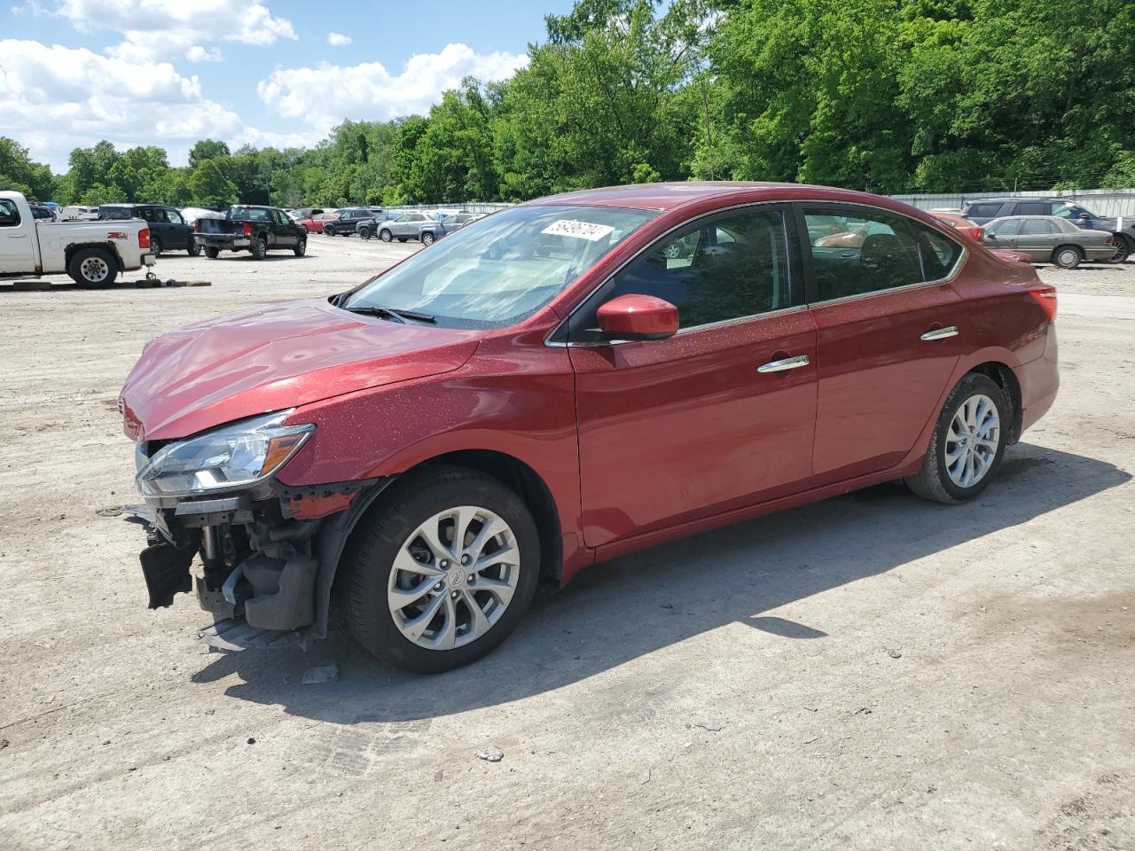 3N1AB7AP8KY437808 2019 Nissan Sentra S